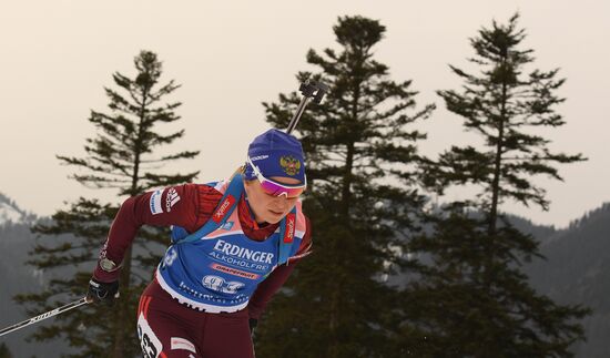 Biathlon. World Cup 5. Women's individual race