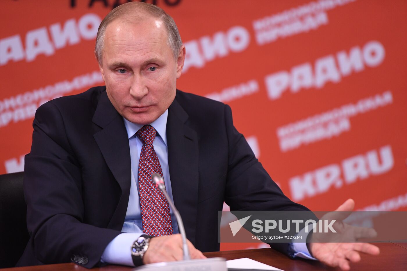 President Putin meets with representatives of Russian mass media and news agencies