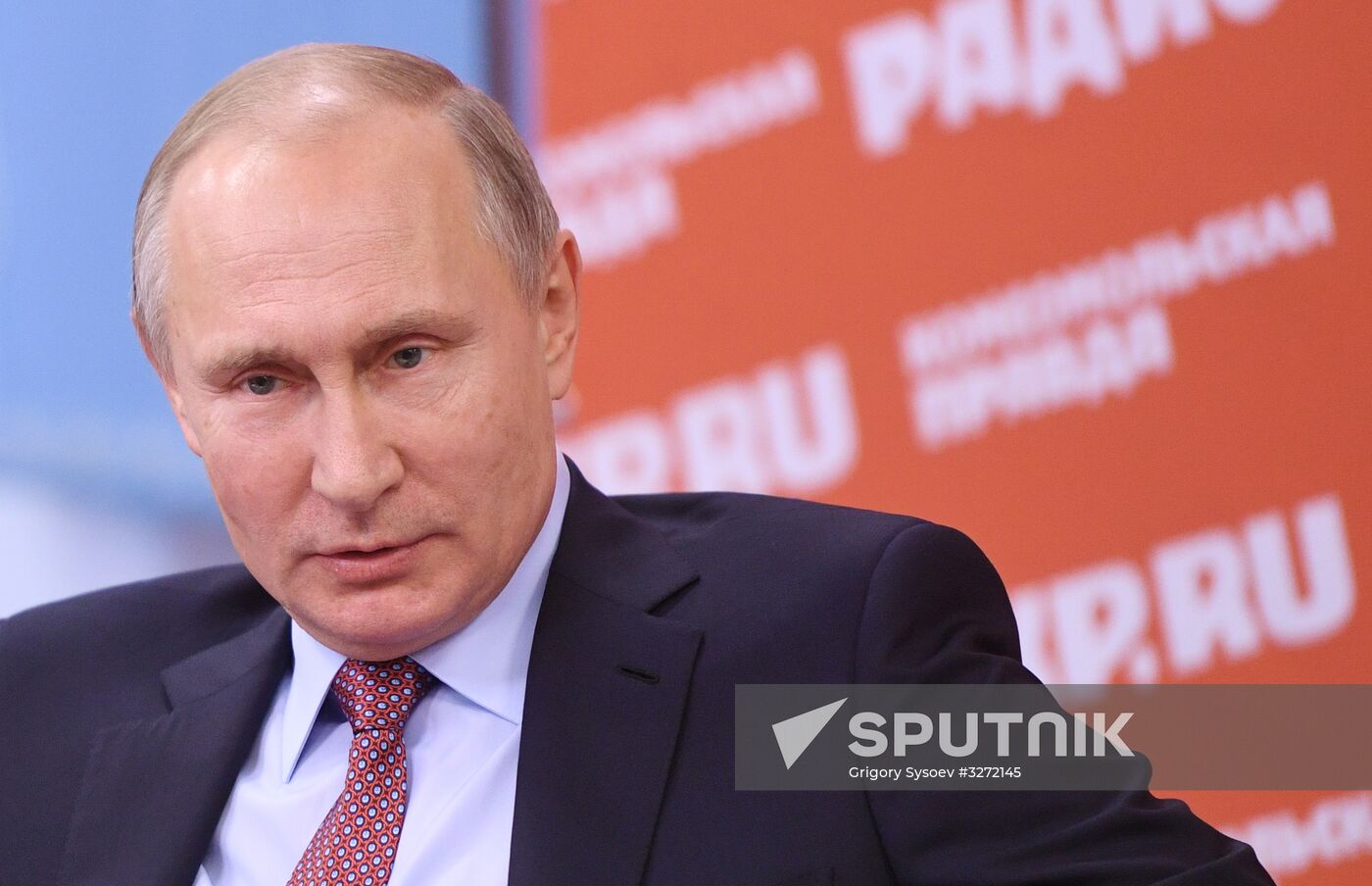 President Putin meets with representatives of Russian mass media and news agencies