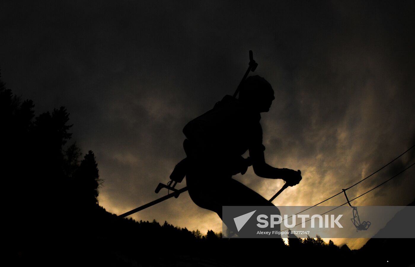 Biathlon. World Cup 5. Women's individual race