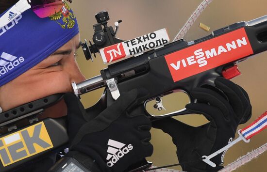Biathlon. World Cup 5. Women's individual race