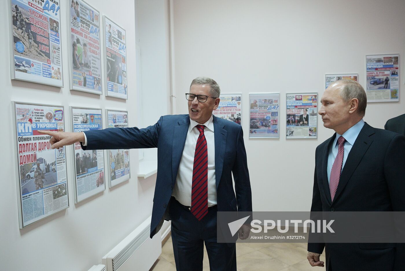 January 11, 2018. Russian President Vladimir Putin at a meeting with heads of Russian mass media and news agencies in the editors office of