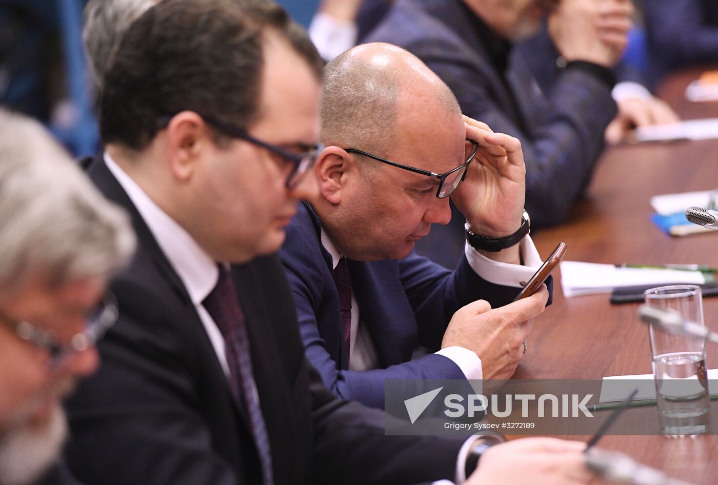 President Putin meets with representatives of Russian mass media and news agencies