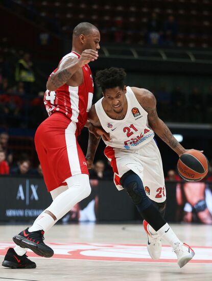 Basketball. EuroLeague. Olimpia vs. CSKA