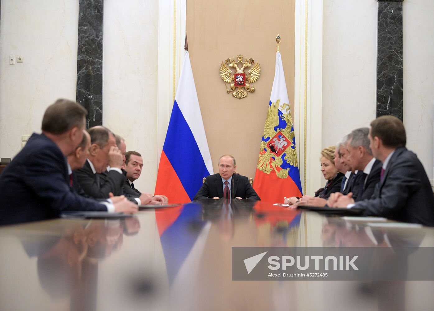 President Putin chairs Russia's Security Council meeting