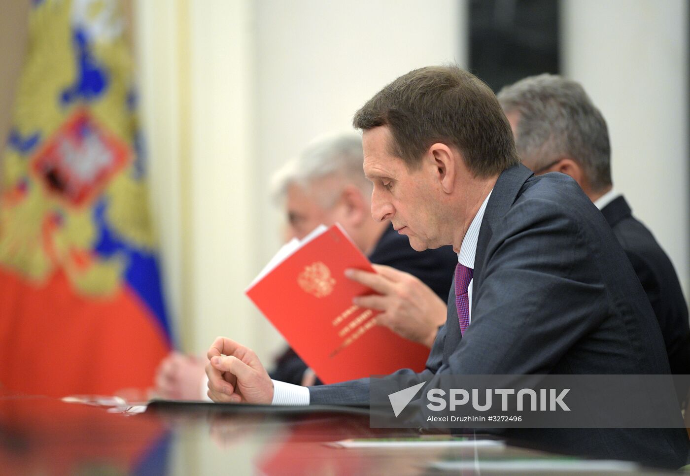 President Putin chairs Russia's Security Council meeting