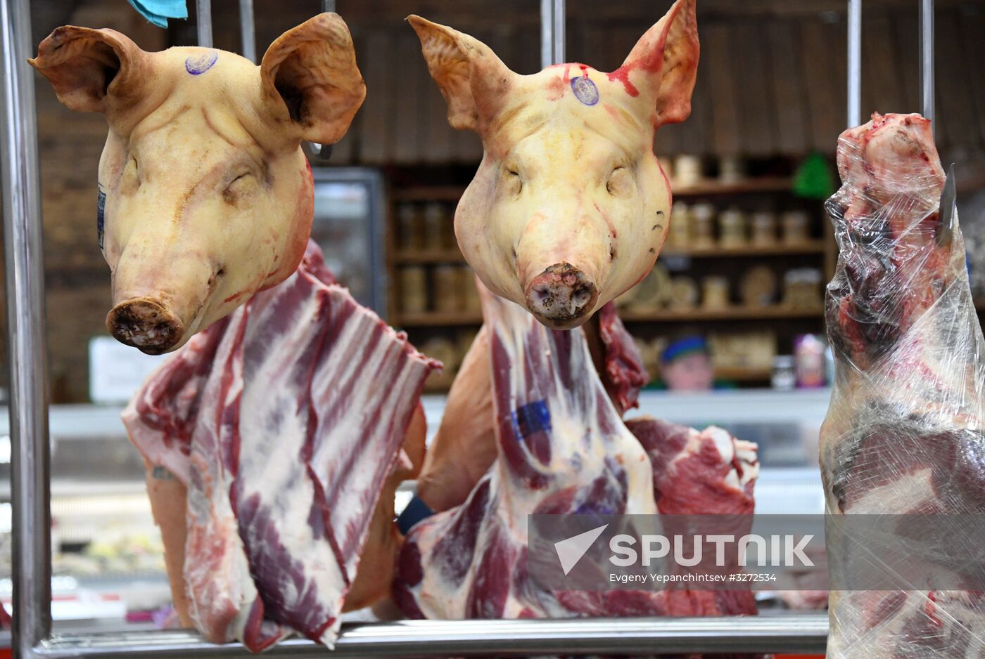 Pork sold in Tomsk