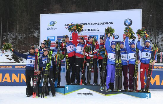 Biathlon World Cup 5. Men's relay