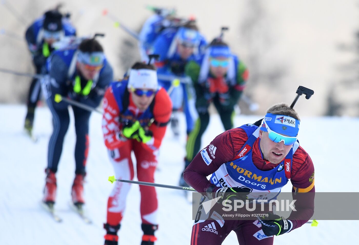 Biathlon World Cup 5. Men's relay