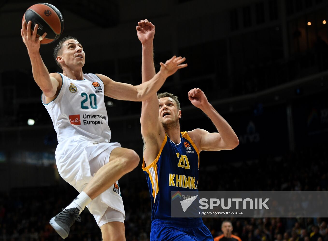 Basketball. Euroleague. Khimki vs Real