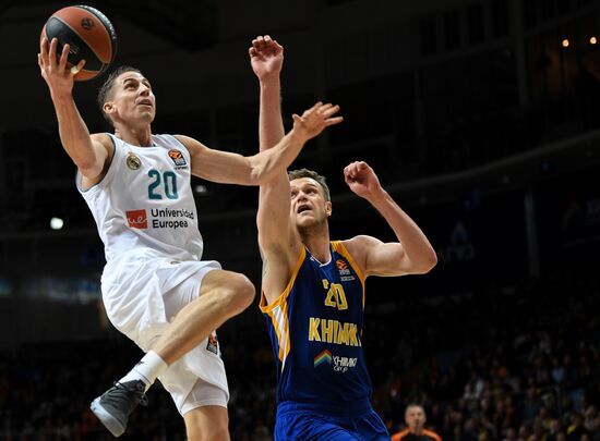 Basketball. Euroleague. Khimki vs Real