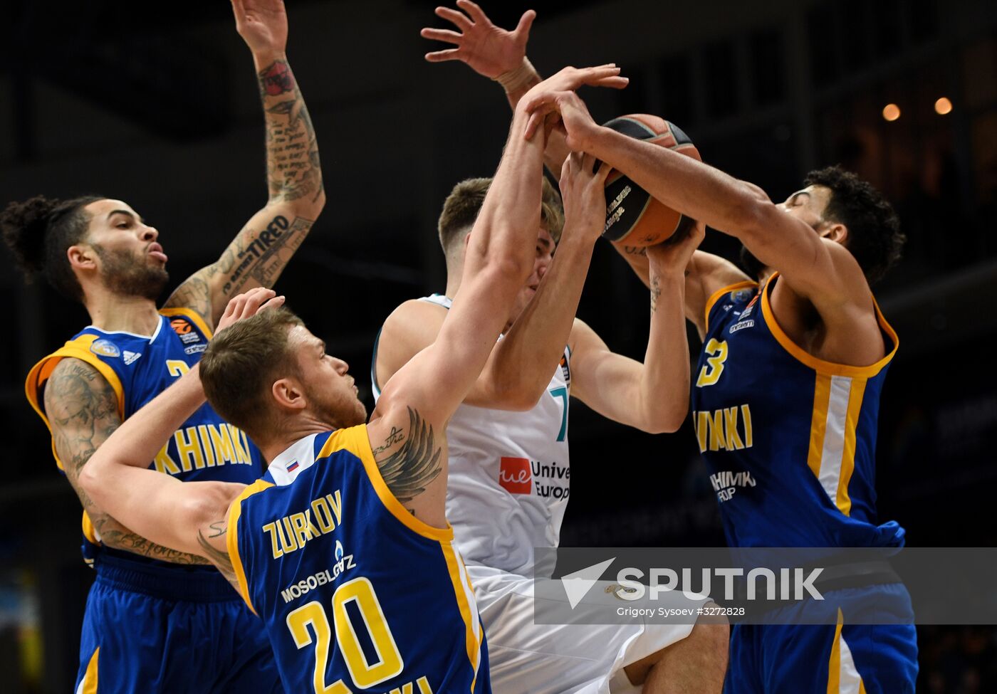 Basketball. Euroleague. Khimki vs Real