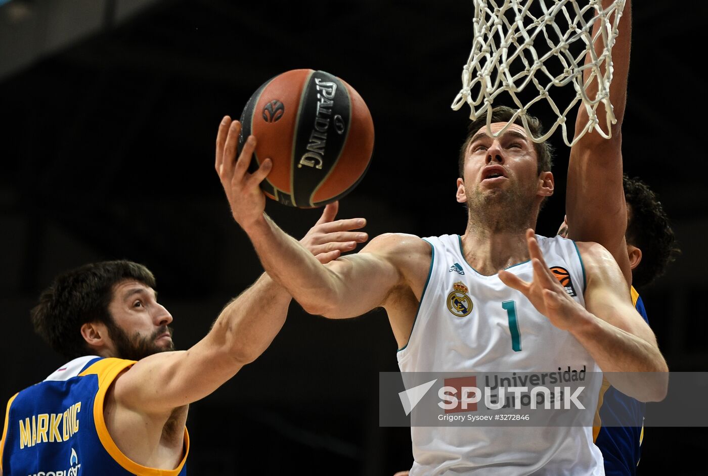 Basketball. Euroleague. Khimki vs Real