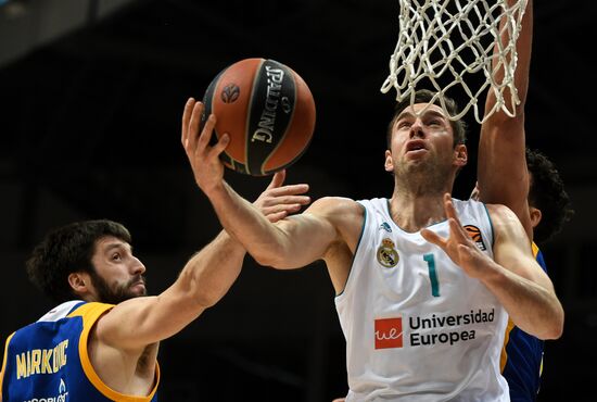 Basketball. Euroleague. Khimki vs Real