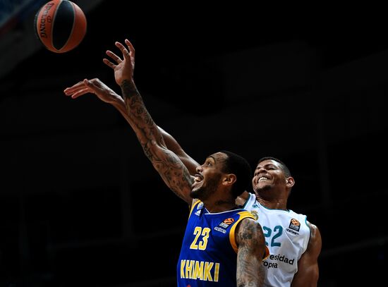 Basketball. Euroleague. Khimki vs Real