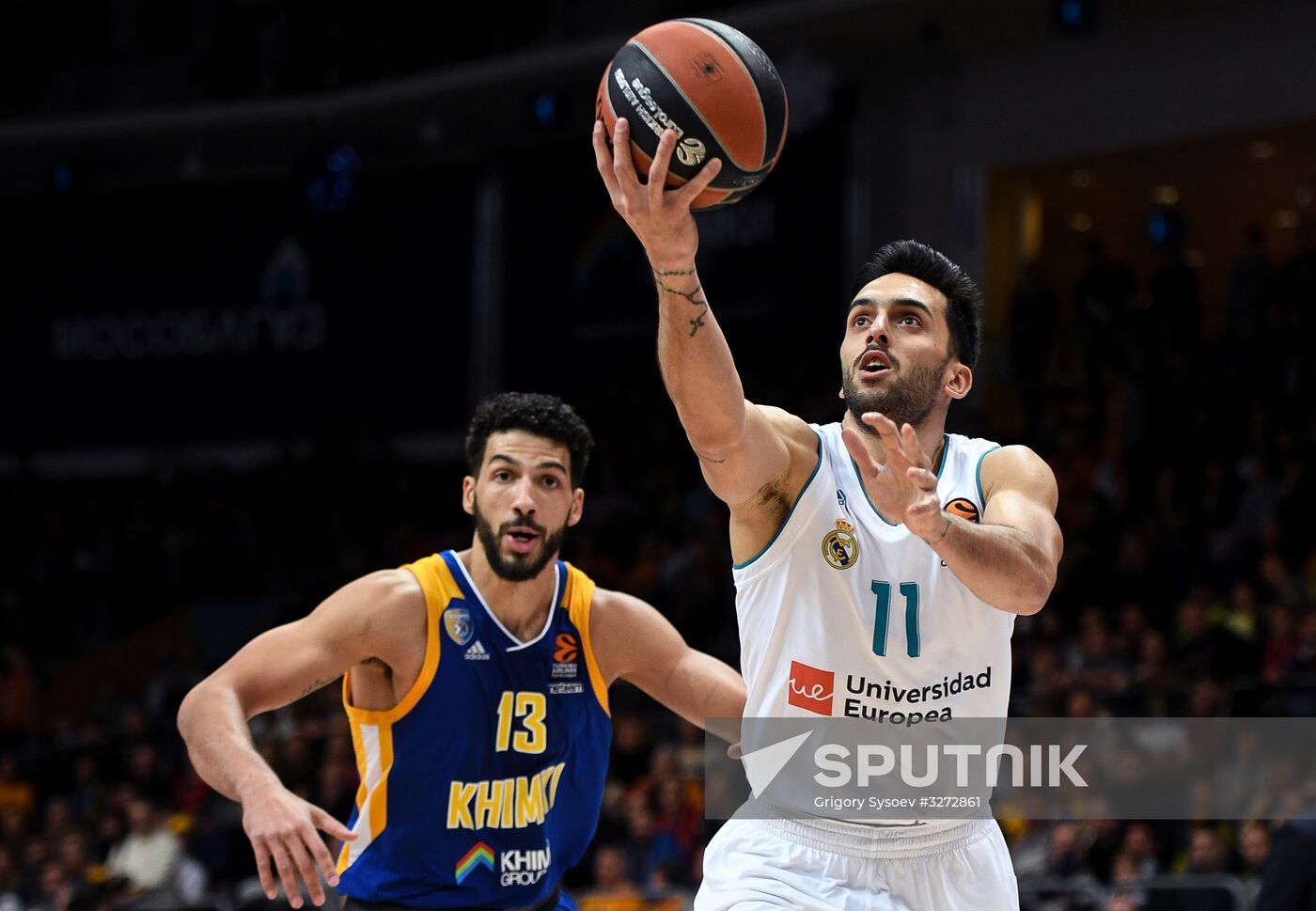 Basketball. Euroleague. Khimki vs Real
