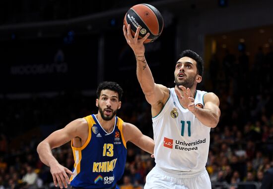 Basketball. Euroleague. Khimki vs Real