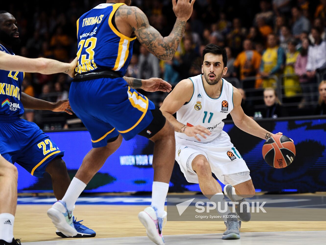 Basketball. Euroleague. Khimki vs Real