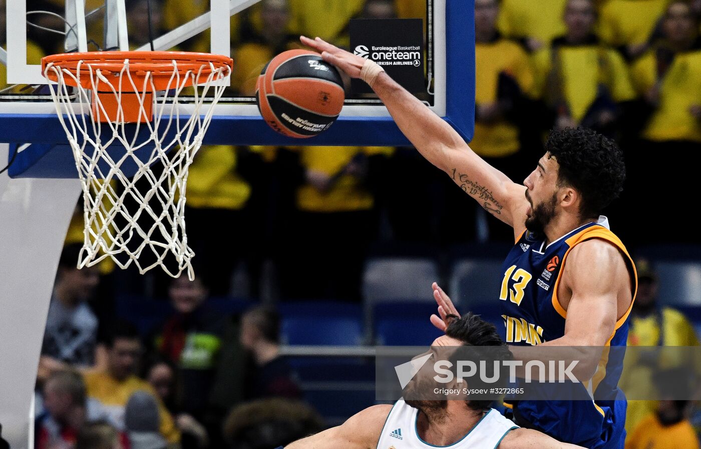 Basketball. Euroleague. Khimki vs Real