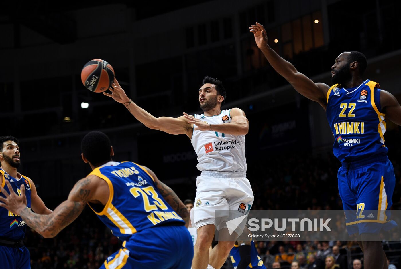Basketball. Euroleague. Khimki vs Real