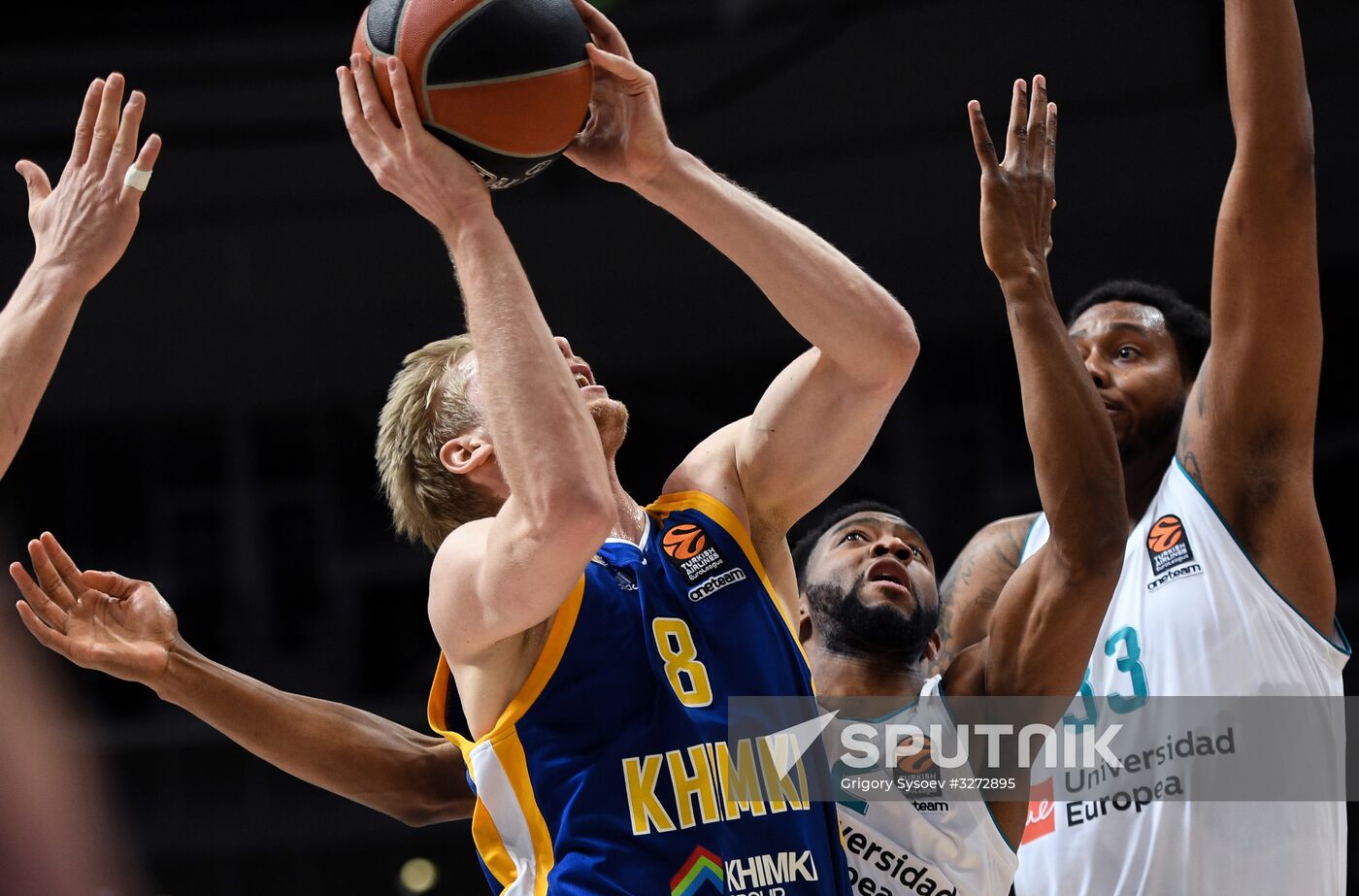 Basketball. Euroleague. Khimki vs Real