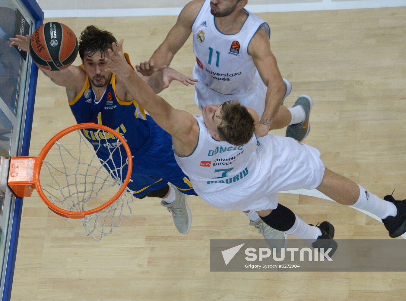 Basketball. Euroleague. Khimki vs Real