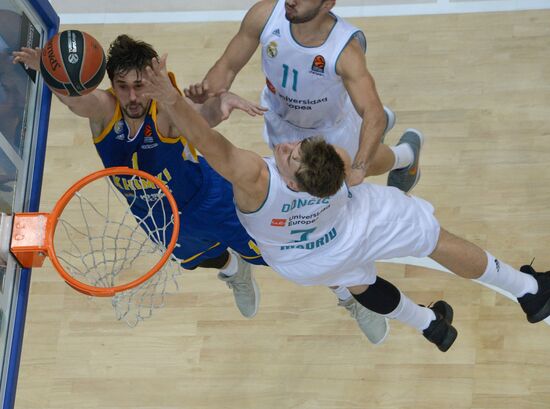 Basketball. Euroleague. Khimki vs Real
