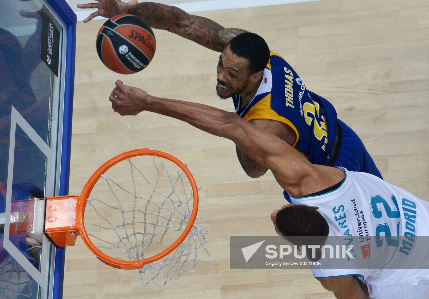 Basketball. Euroleague. Khimki vs Real