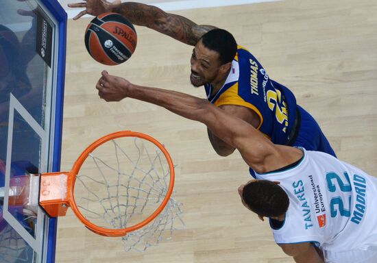Basketball. Euroleague. Khimki vs Real