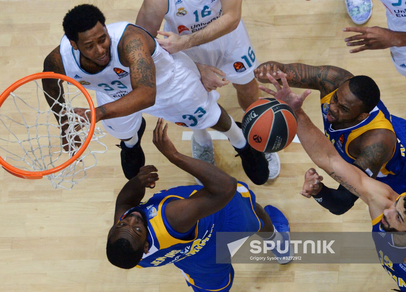 Basketball. Euroleague. Khimki vs Real
