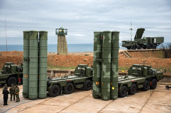 S-400 Triumf anti-air missile system enters service in Sevastopol