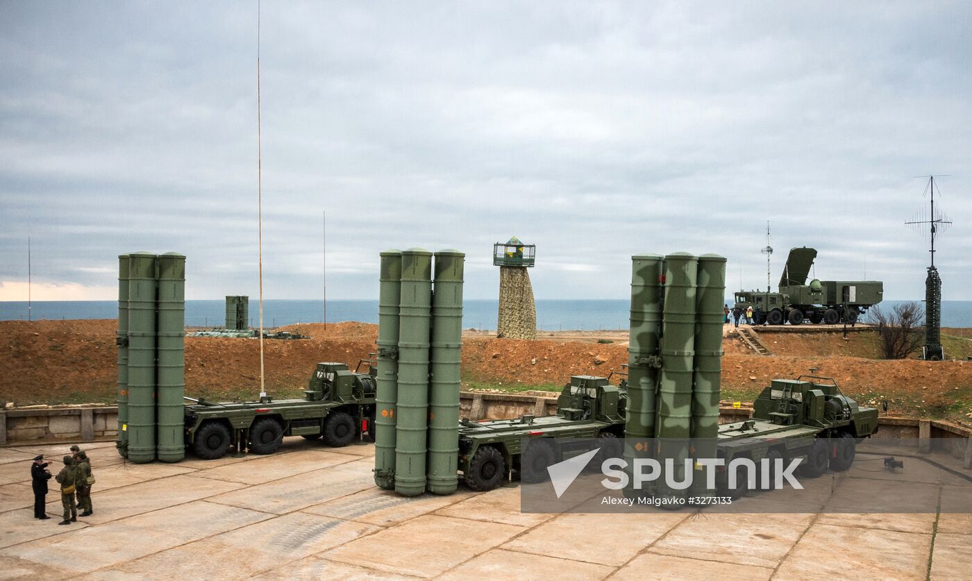 S-400 Triumf anti-air missile system enters service in Sevastopol
