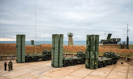 S-400 Triumf anti-air missile system enters service in Sevastopol