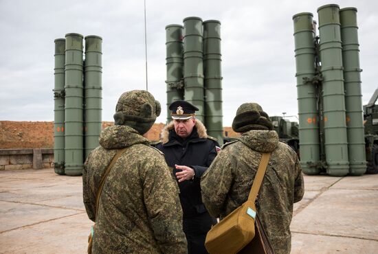S-400 Triumf anti-air missile system enters service in Sevastopol