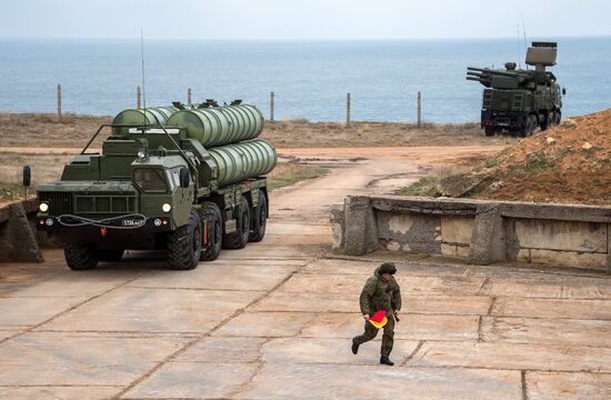 S-400 Triumf anti-air missile system enters service in Sevastopol