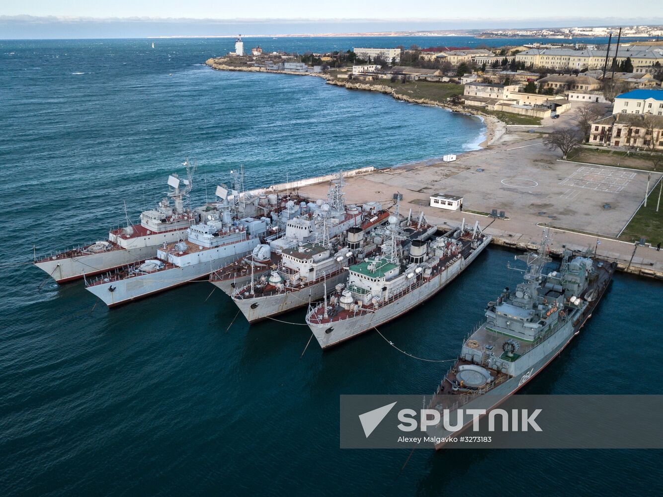 Ukrainian naval ships in Crimea