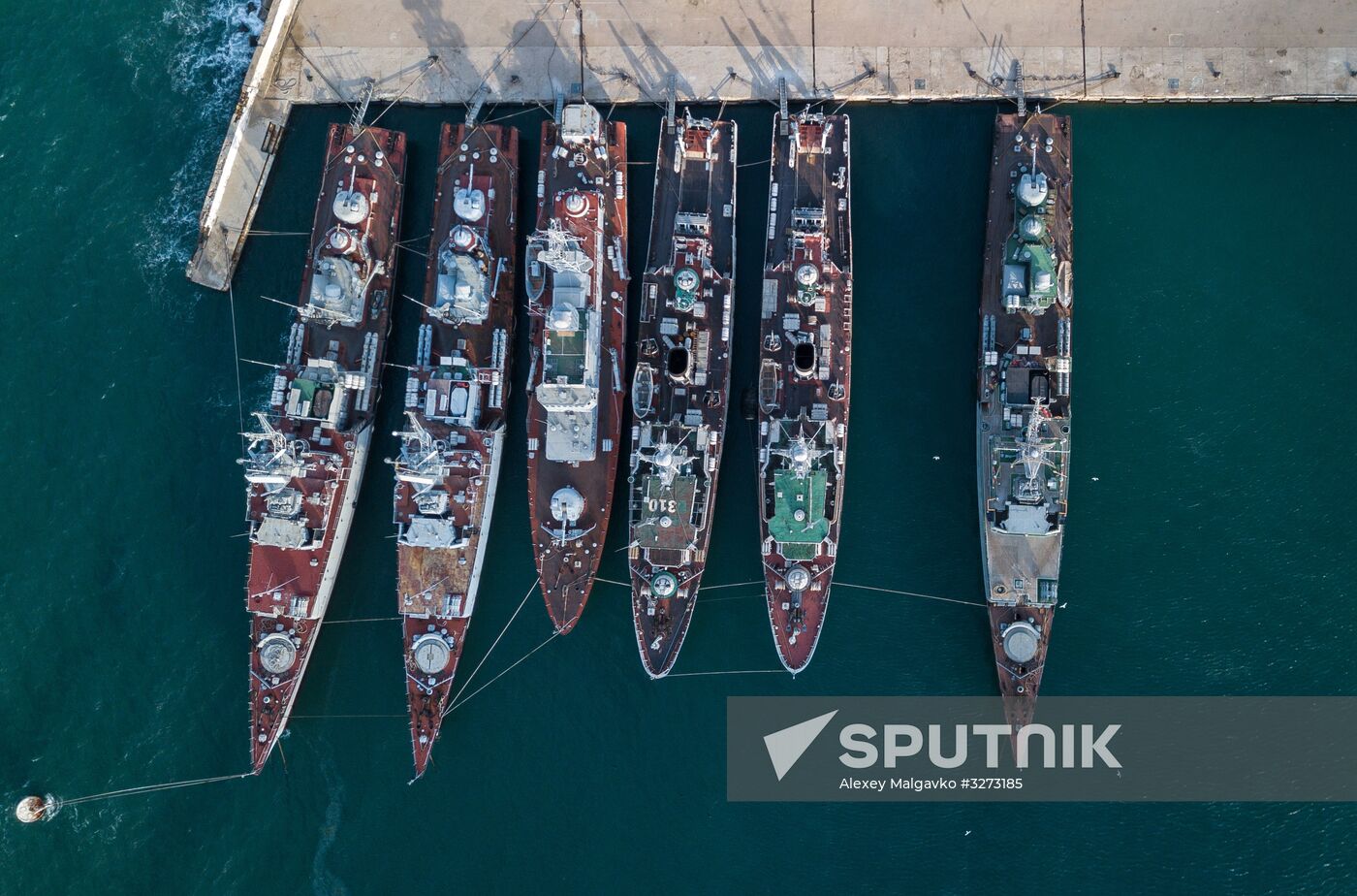 Ukrainian naval ships in Crimea