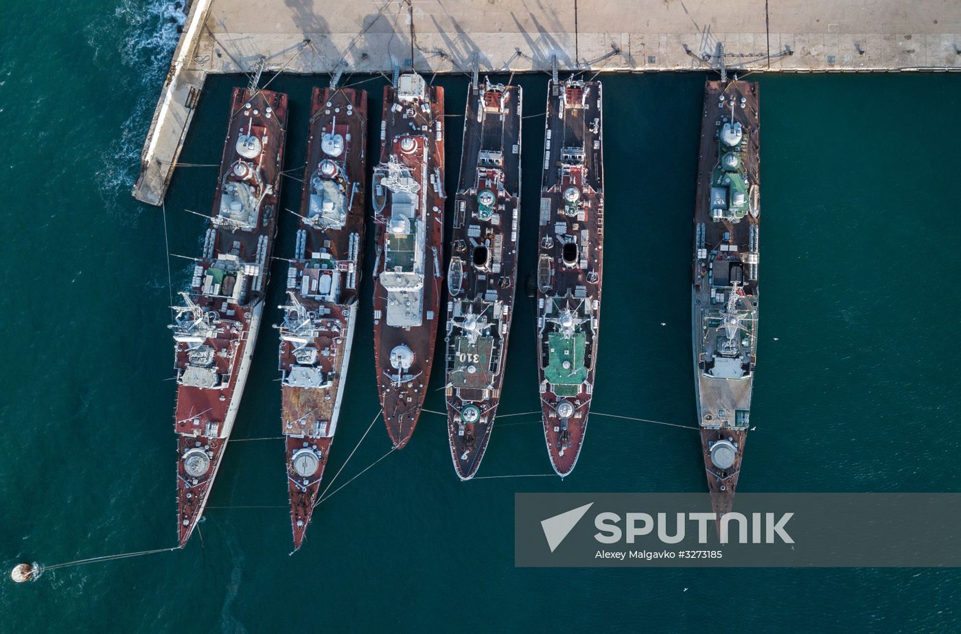 Ukrainian naval ships in Crimea