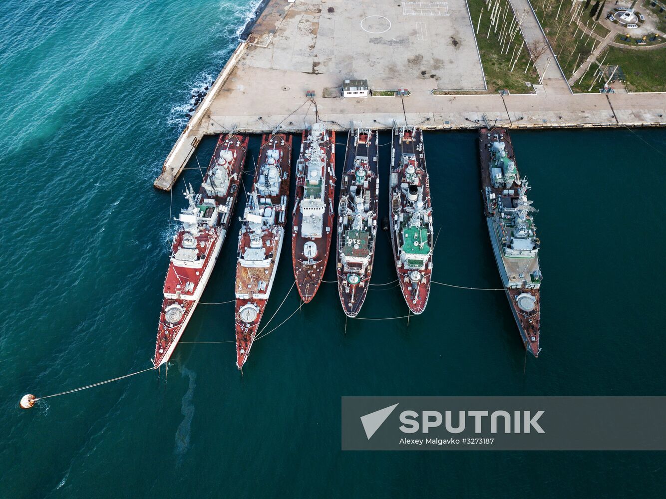 Ukrainian naval ships in Crimea