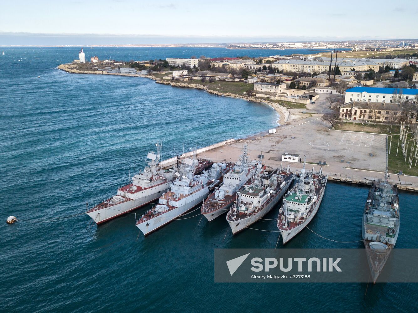 Ukrainian naval ships in Crimea