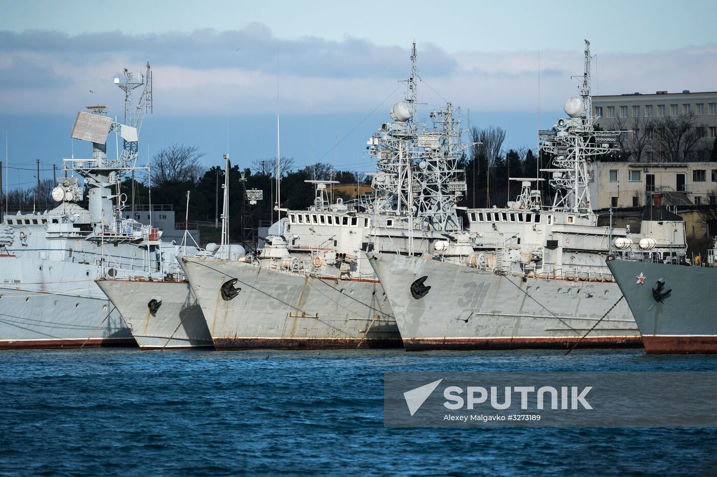 Ukrainian naval ships in Crimea