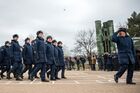 Servicemen of the Southern Military District at a solemn ceremony devoted to the beginning of the S-400 Triumf anti-air missile system's service in Sevastopol. The second S-400 missile system unit deployed on Cape Fiolent in Sevastopol will ensure the protection of Crimea and a considerable part of the Krasnodar Territory. Location: Russia, Republic of Crimea, Sevastopol. Author: Alexey Malgavko/Sputnik. S-400 Triumf anti-air missile system enters service in Sevastopol