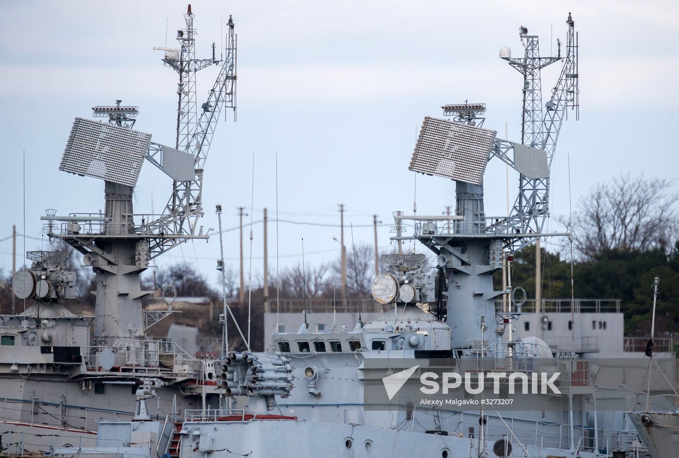 Ukrainian naval ships in Crimea