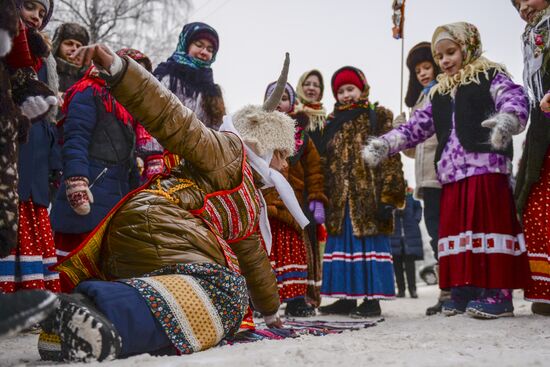 Christmas-tide festivities in Leningrad Region