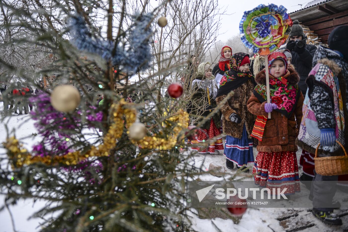 Christmas-tide festivities in Leningrad Region
