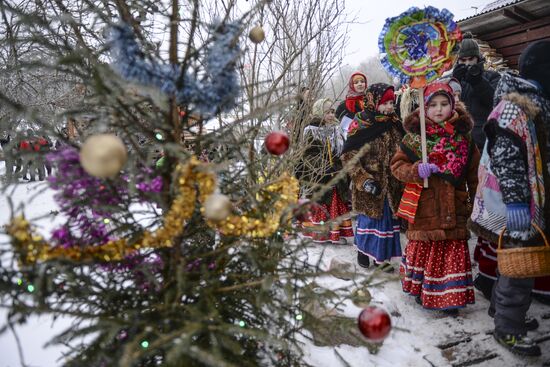 Christmas-tide festivities in Leningrad Region