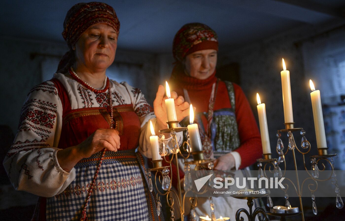 Christmas-tide festivities in Leningrad Region