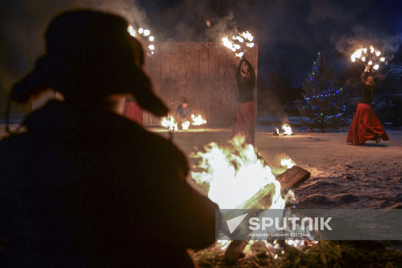 Christmas-tide festivities in Leningrad Region