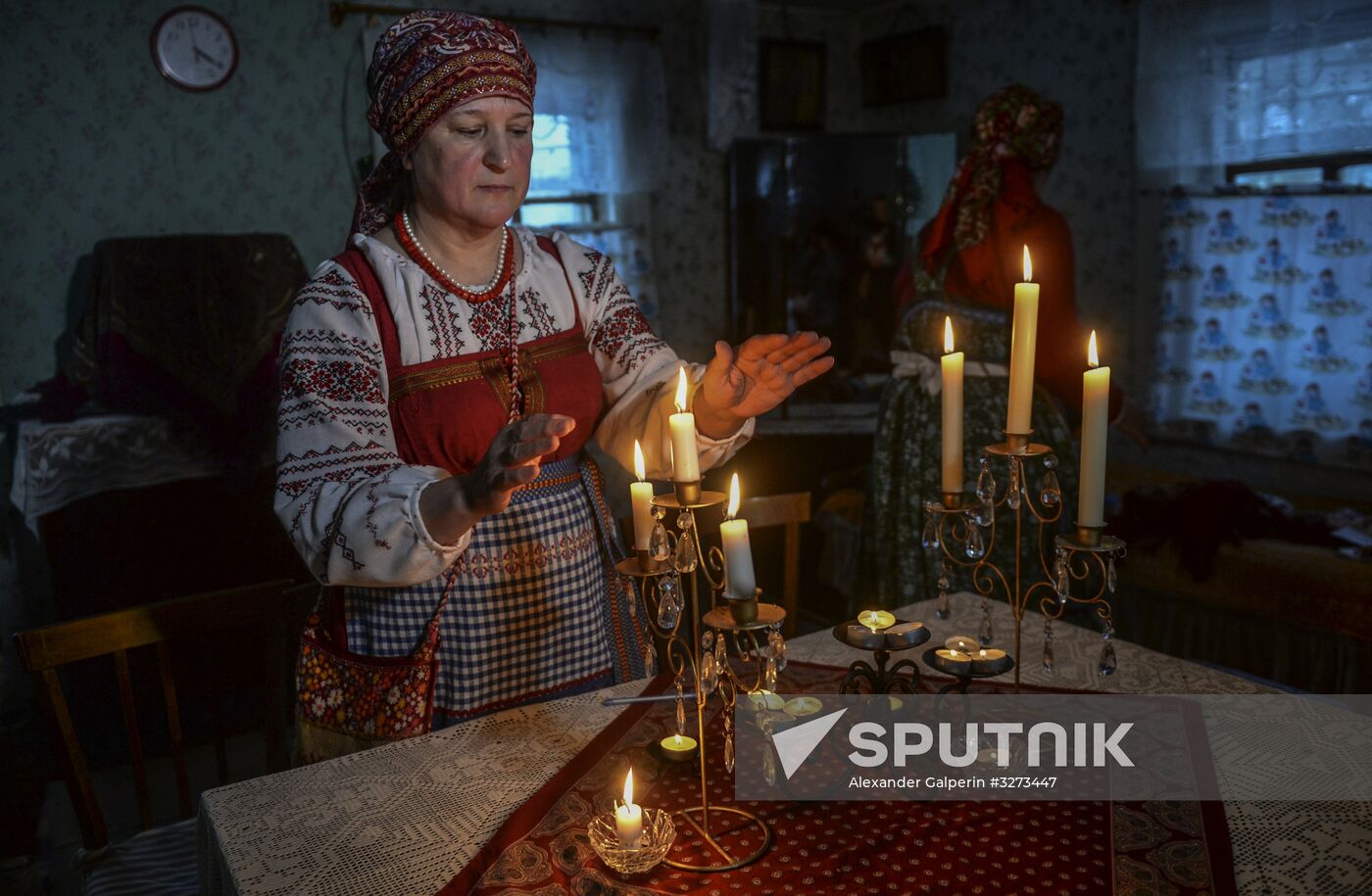 Christmas-tide festivities in Leningrad Region