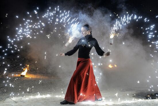 Christmas-tide festivities in Leningrad Region